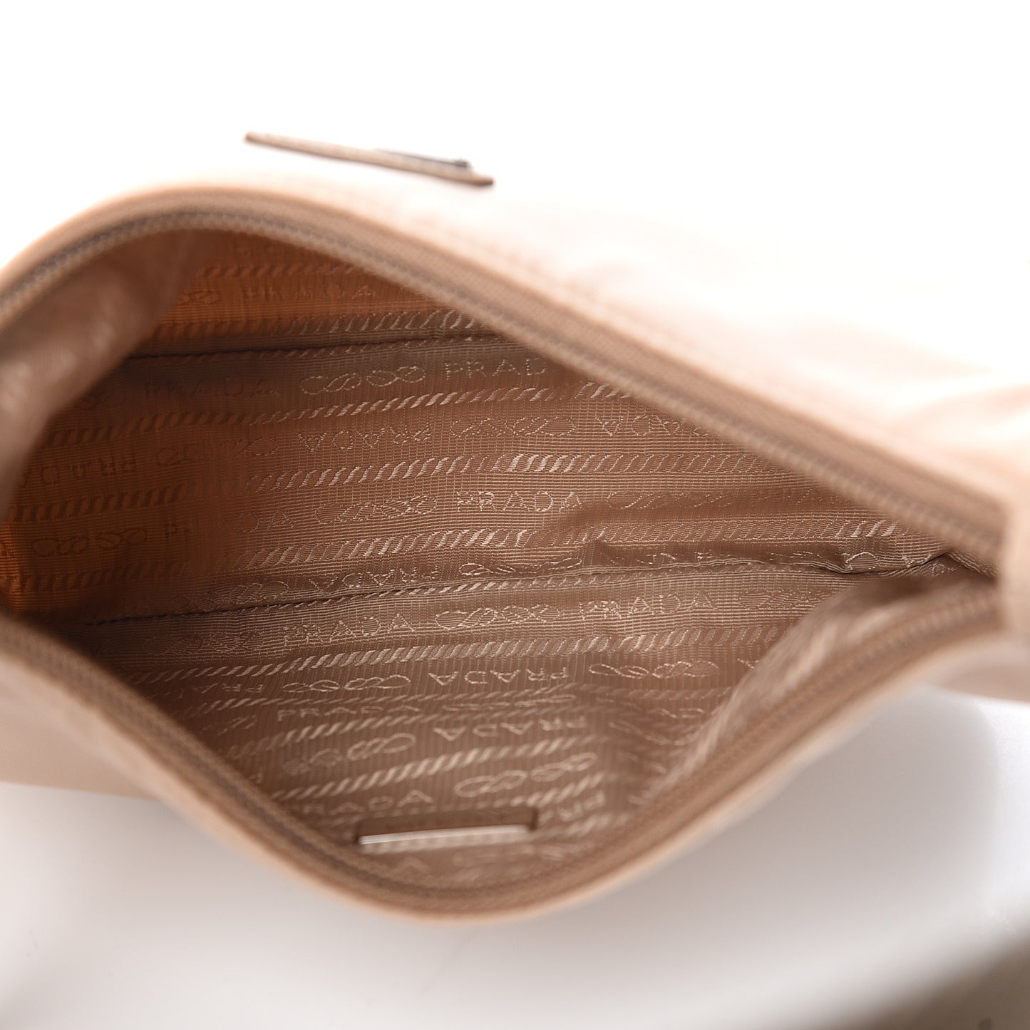 Tessuto Nylon Mini Re-Edition 2000 Bag Cammeo