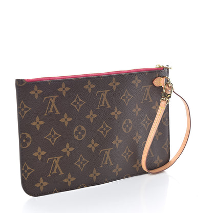 Louis Vuitton Monogram Neverfull MM GM Pochette Pivoine 3 of 6