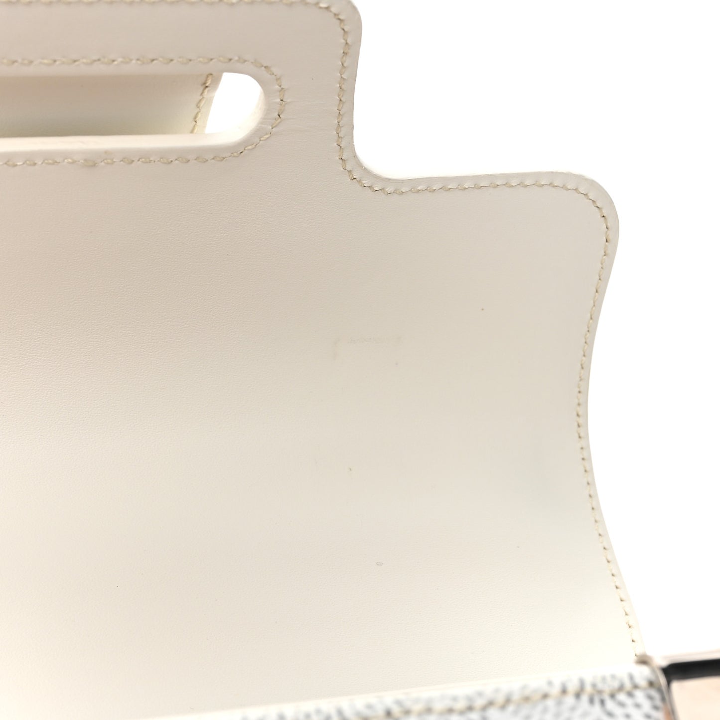 Goyardine Structure Mini Saigon White