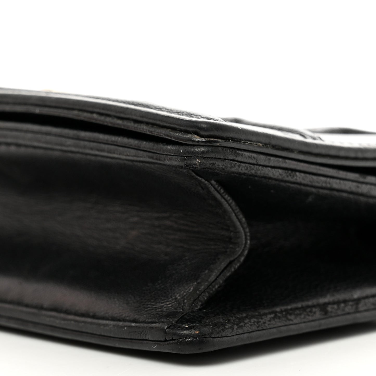 Lambskin Baby Diorama Flap Bag Black