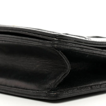 Christian Dior Lambskin Baby Diorama Flap Bag Black 8 of 8