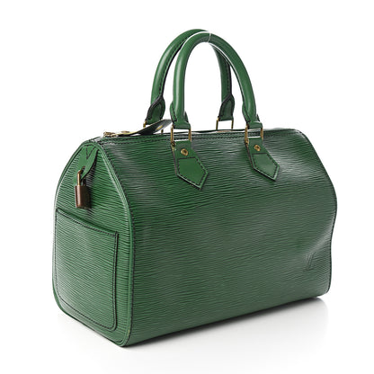 Louis Vuitton Epi Speedy 25 Borneo 2 of 9