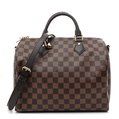 Louis Vuitton Damier Ebene Speedy Bandouliere 30 1 of 9