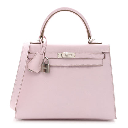 Hermes Epsom Kelly Sellier 25 Mauve Pale 1 of 11