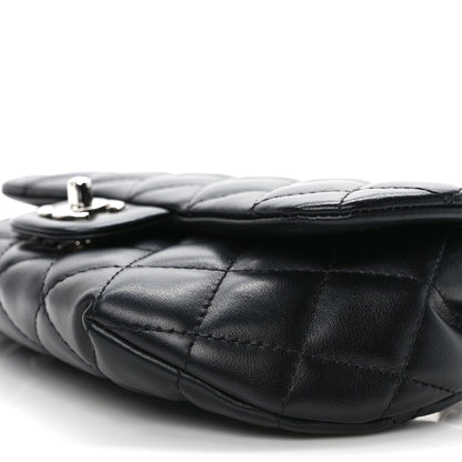 Chanel Calfskin Quilted CC Uniform Flap Belt Bag Black 9 of 10
