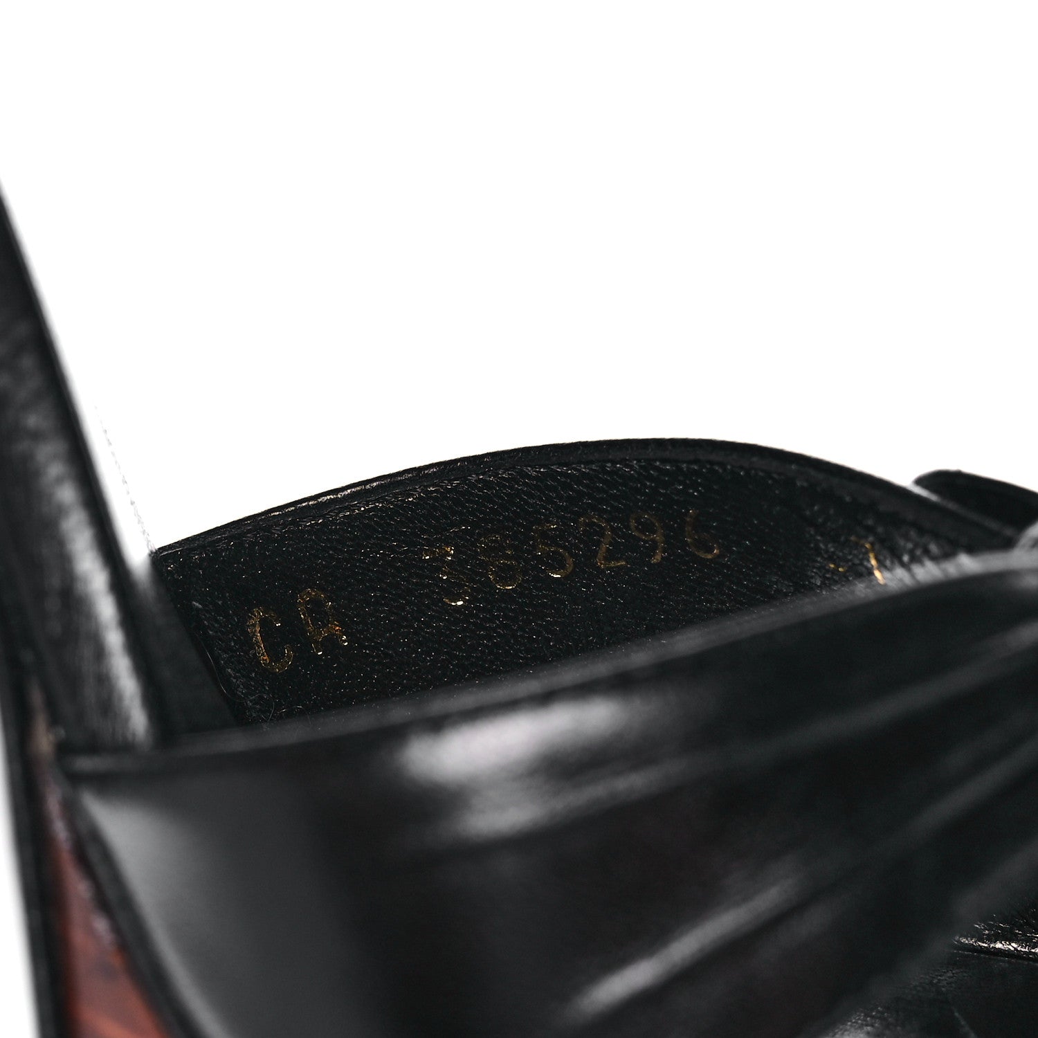 Saint Laurent Vendome Bianca Bow Platform Sandals 37 Black 8 of 10