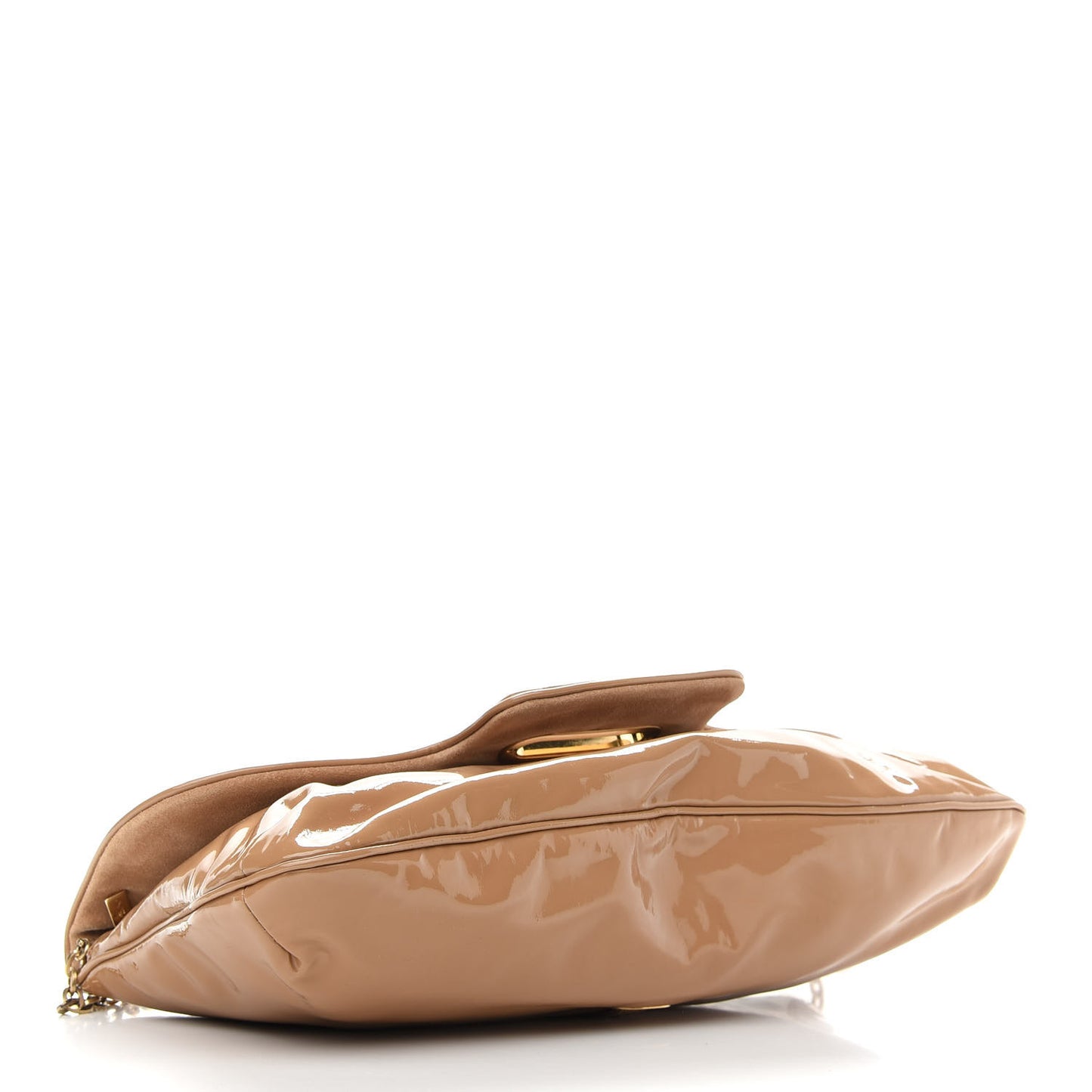 Patent Chain Clutch Nude