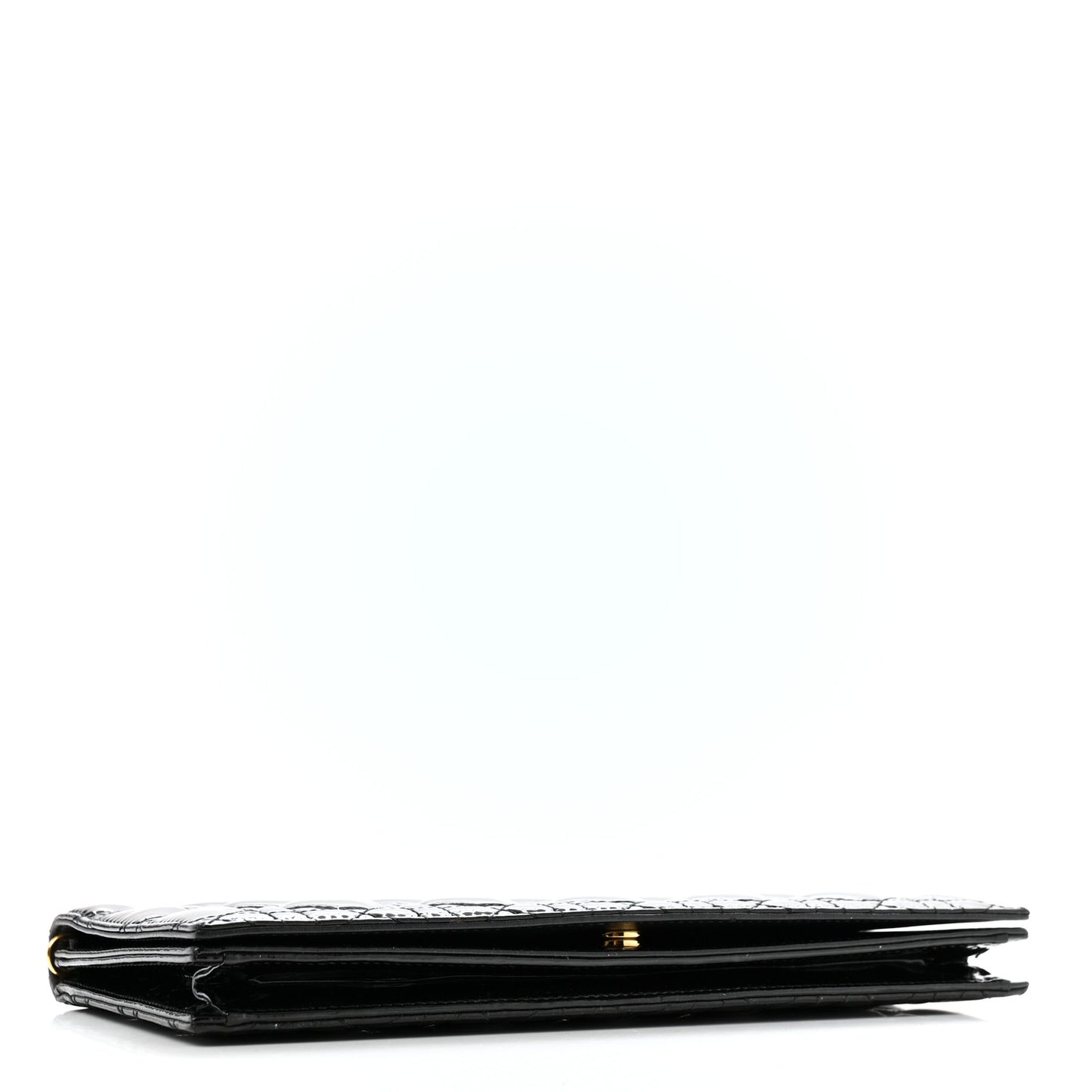 Patent Cannage Lady Dior Convertible Clutch Black