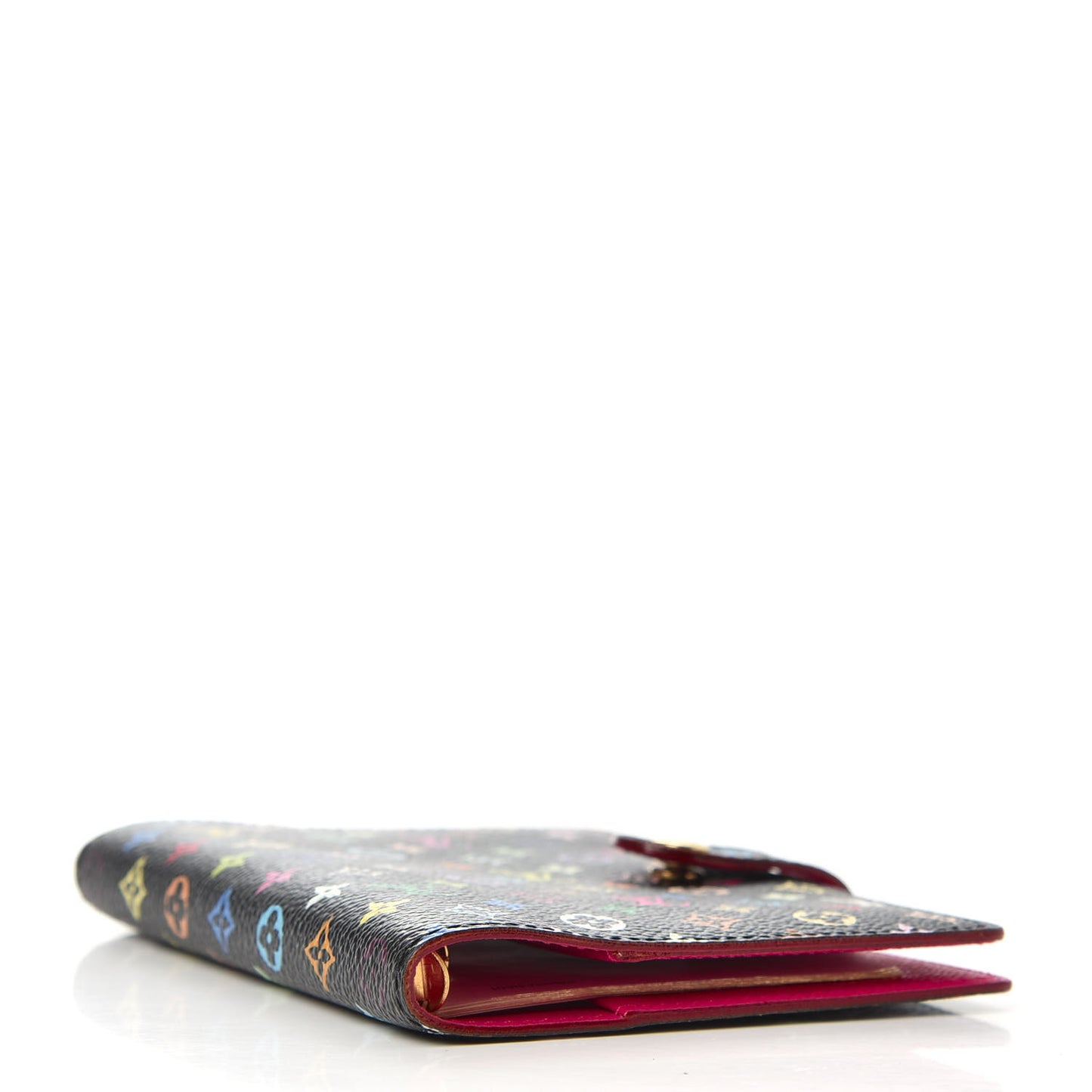 Monogram Multicolor Small Ring Agenda Cover Black Grenade