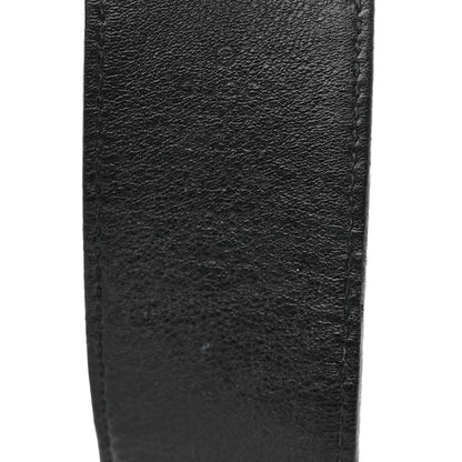Gucci Moon Calfskin Nickel Double G 40mm Belt 90 36 Black 3 of 6