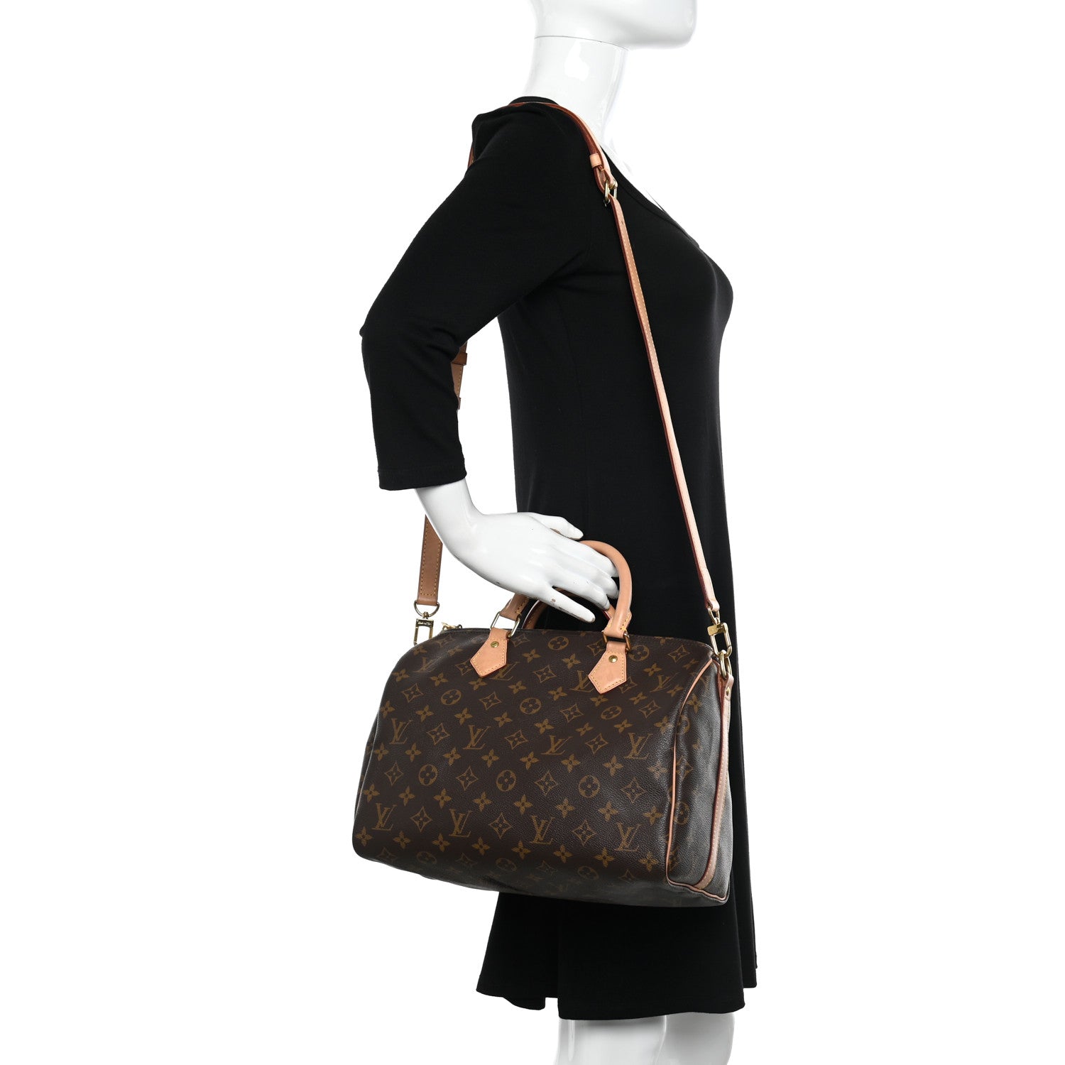 Louis Vuitton Monogram Speedy Bandouliere 30 2 of 14