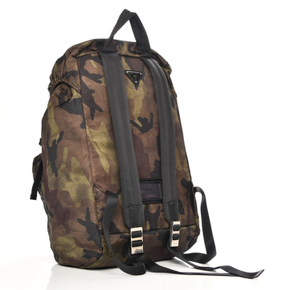 Prada Nylon Camouflage Double Buckle Backpack Mimetico 3 of 7