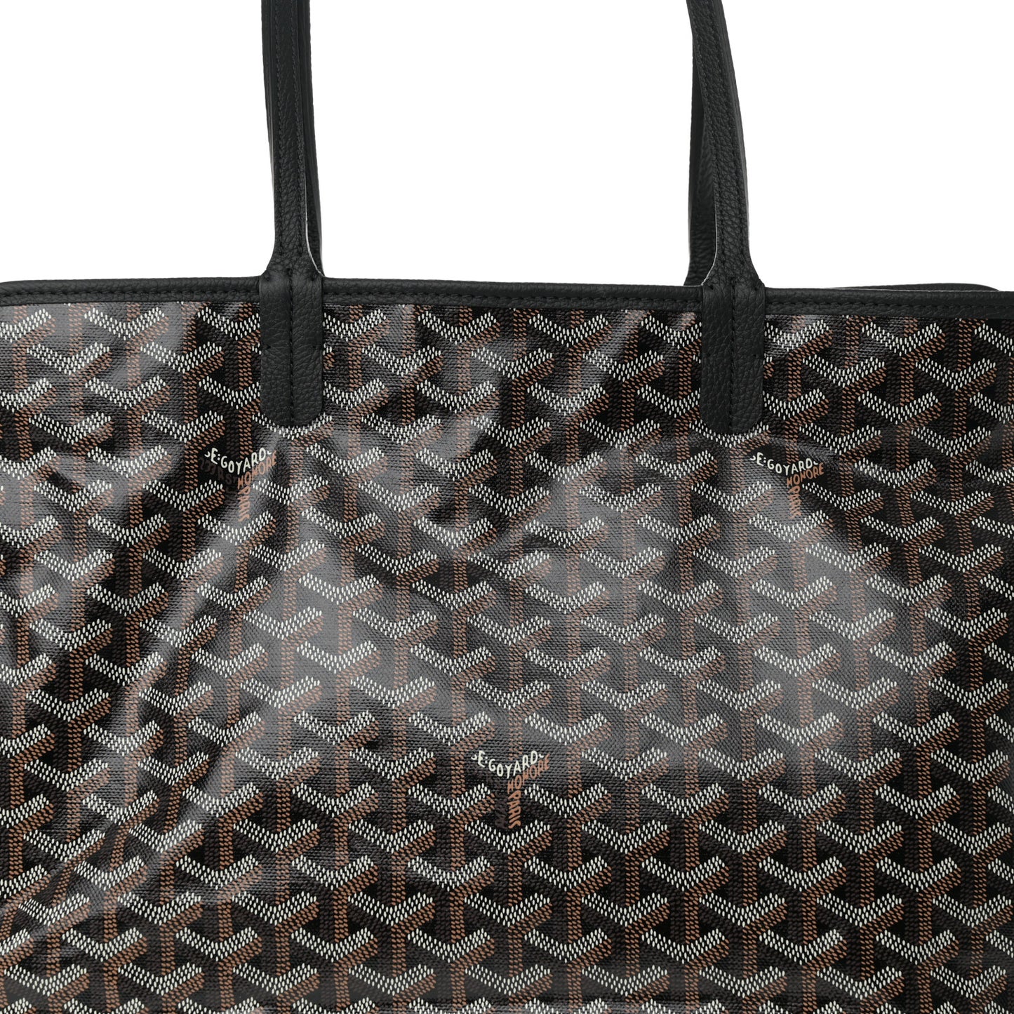Goyardine Sac Hardy Pet Carrier PM Black