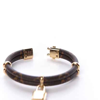 Louis Vuitton Monogram Keep It Twice Bracelet 17 4 of 6
