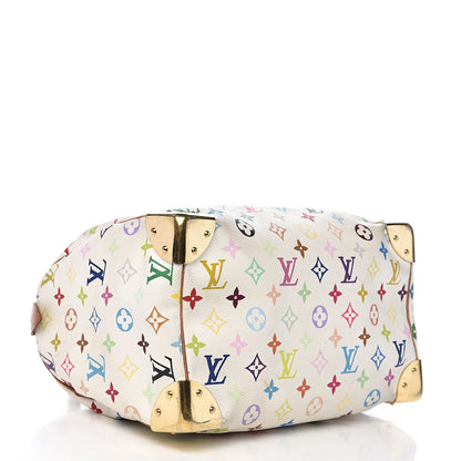 Louis Vuitton Monogram Multicolor Speedy 30 White 4 of 14