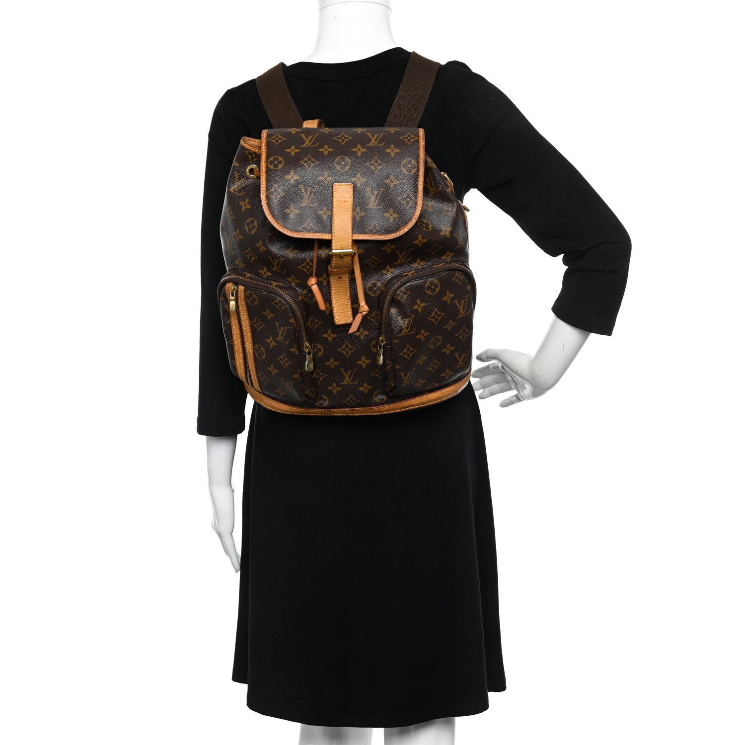 Louis Vuitton Monogram Bosphore Backpack 2 of 14