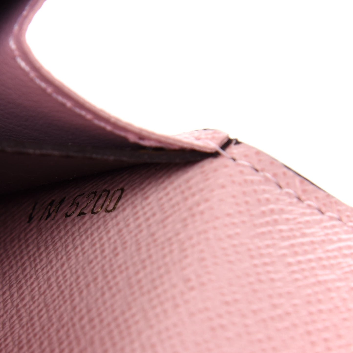 Monogram Emilie Wallet Rose Ballerine