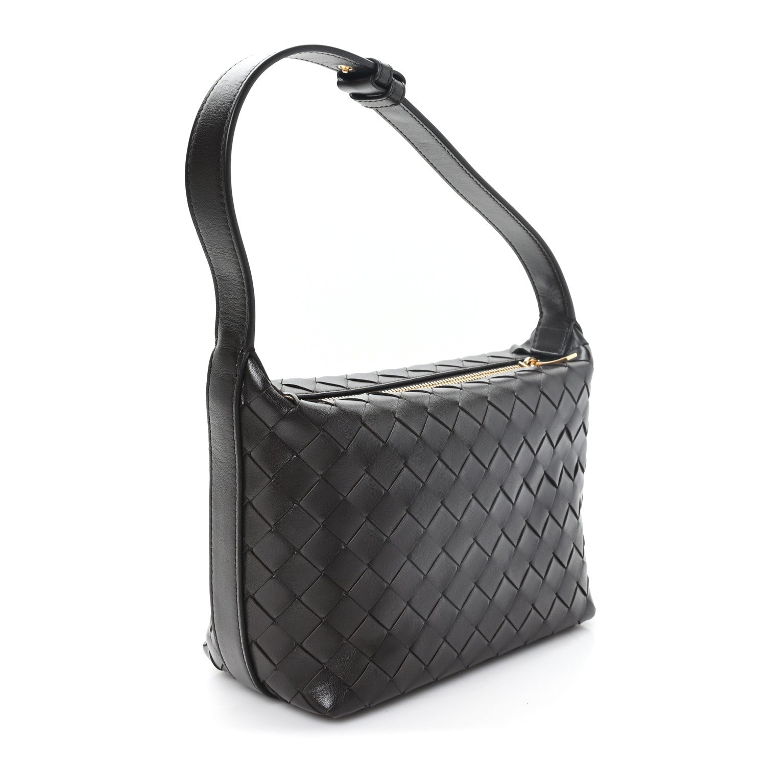 Bottega Veneta Calfskin Nappa Intrecciato Mini Wallace Fondant 3 of 10