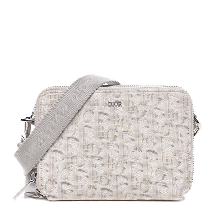 Christian Dior Oblique Pouch Grey 1 of 12