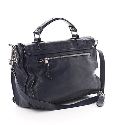 Proenza Schouler Lambskin Medium PS1 Satchel Midnight 2 of 6