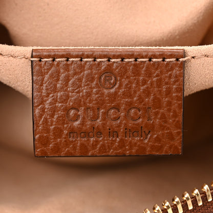 Gucci New Denim GG Monogram Dollar Calfskin Mini Ophidia Shoulder Bag Blue Tea Cuir Epilog 6 of 10