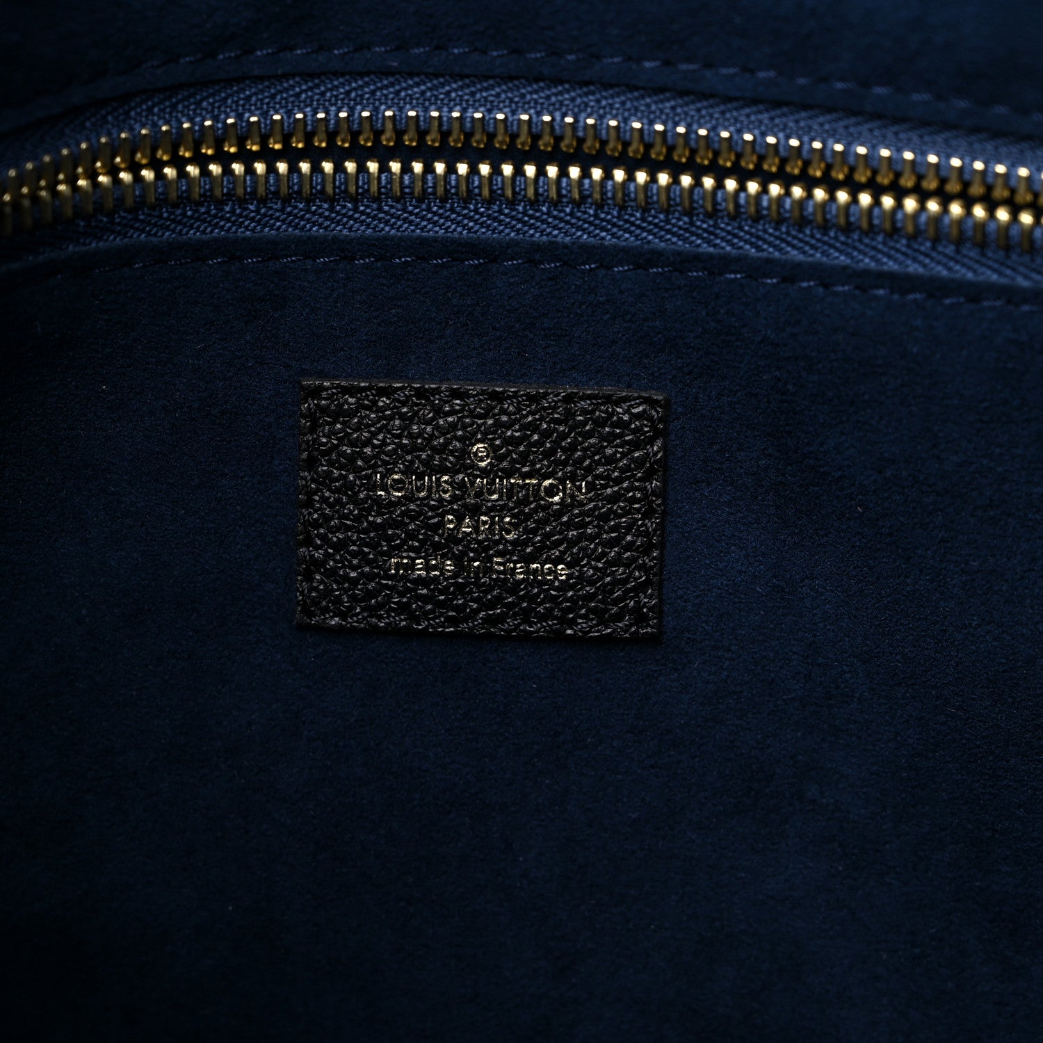 Louis Vuitton Empreinte Monogram Giant Neverfull MM Black 6 of 10