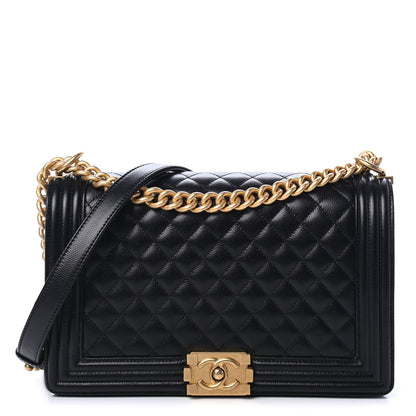 Chanel Caviar Quilted New Medium Boy Flap Black 1 of 4