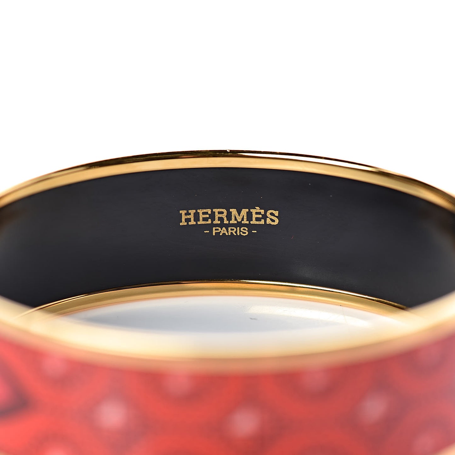 Enamel Printed Colliers de Chiens Wide Bracelet 65