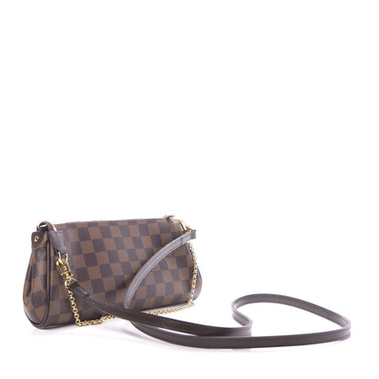 Louis Vuitton Damier Ebene Eva Clutch 3 of 11