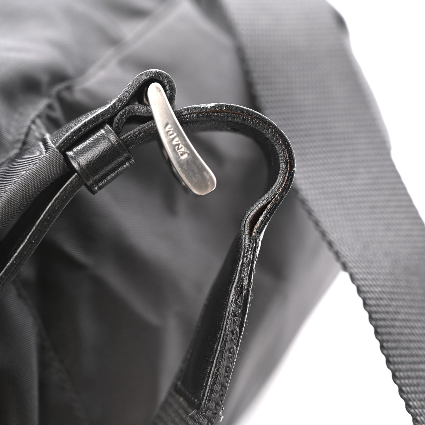 Nylon Vela Medium Backpack Black