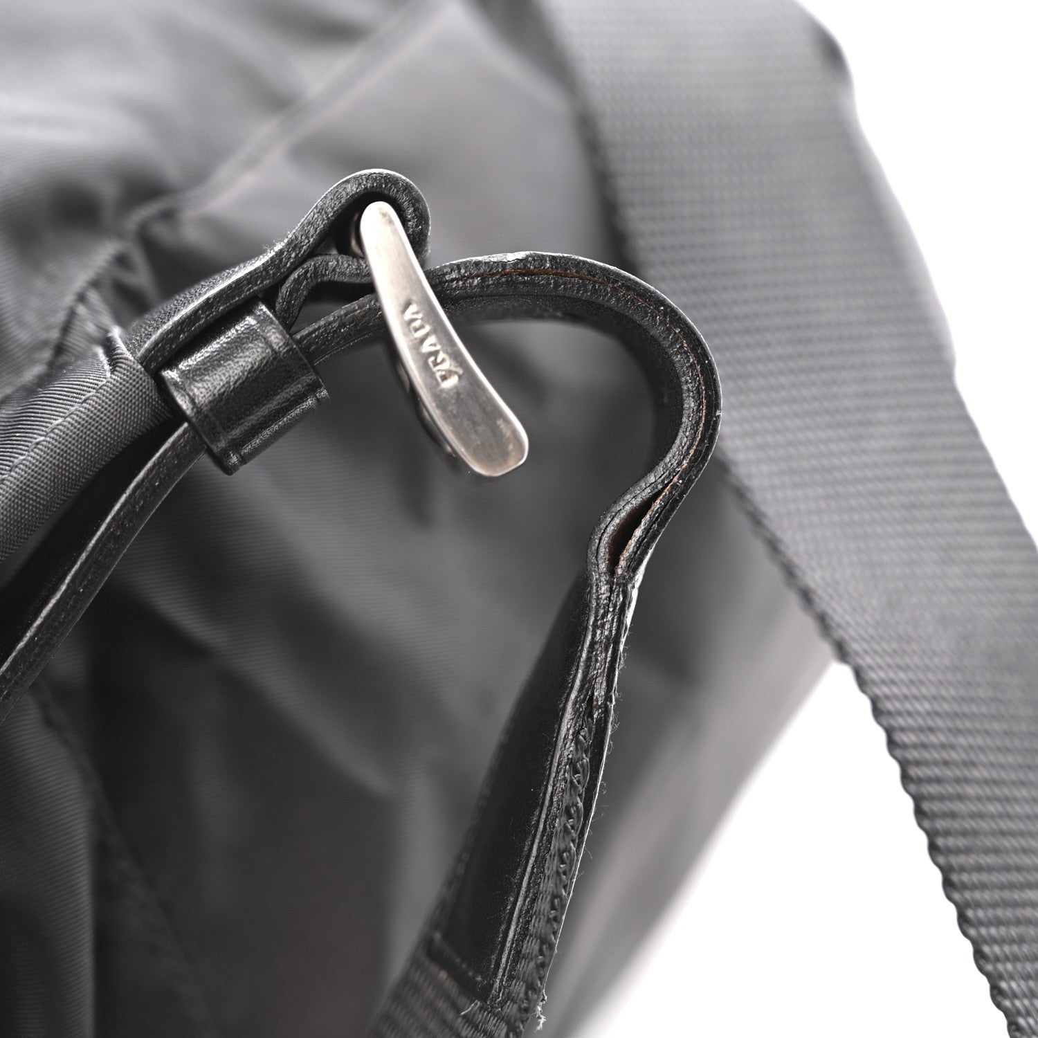 Prada Nylon Vela Medium Backpack Black 14 of 15