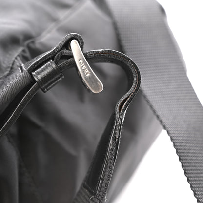 Prada Nylon Vela Medium Backpack Black 14 of 15