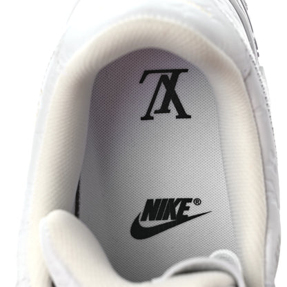 Louis Vuitton X NIKE AIR FORCE 1 Calfskin Monogram Mens Low Top Sneakers 9 White 8 of 10