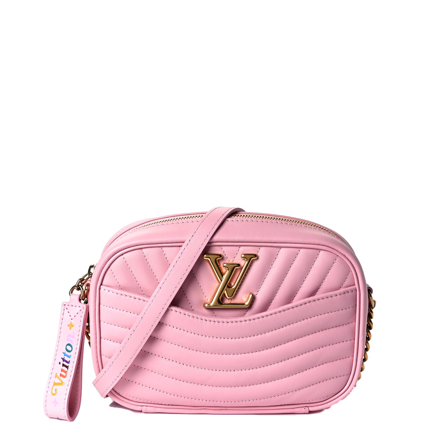 Louis Vuitton Calfskin New Wave Camera Bag Smoothie Pink 1 of 7