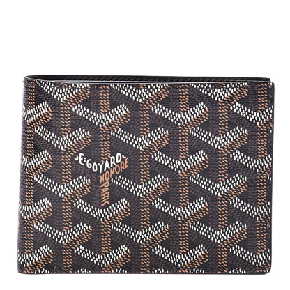 Goyard Goyardine Bi-Fold Victoire PM Wallet Black 1 of 7