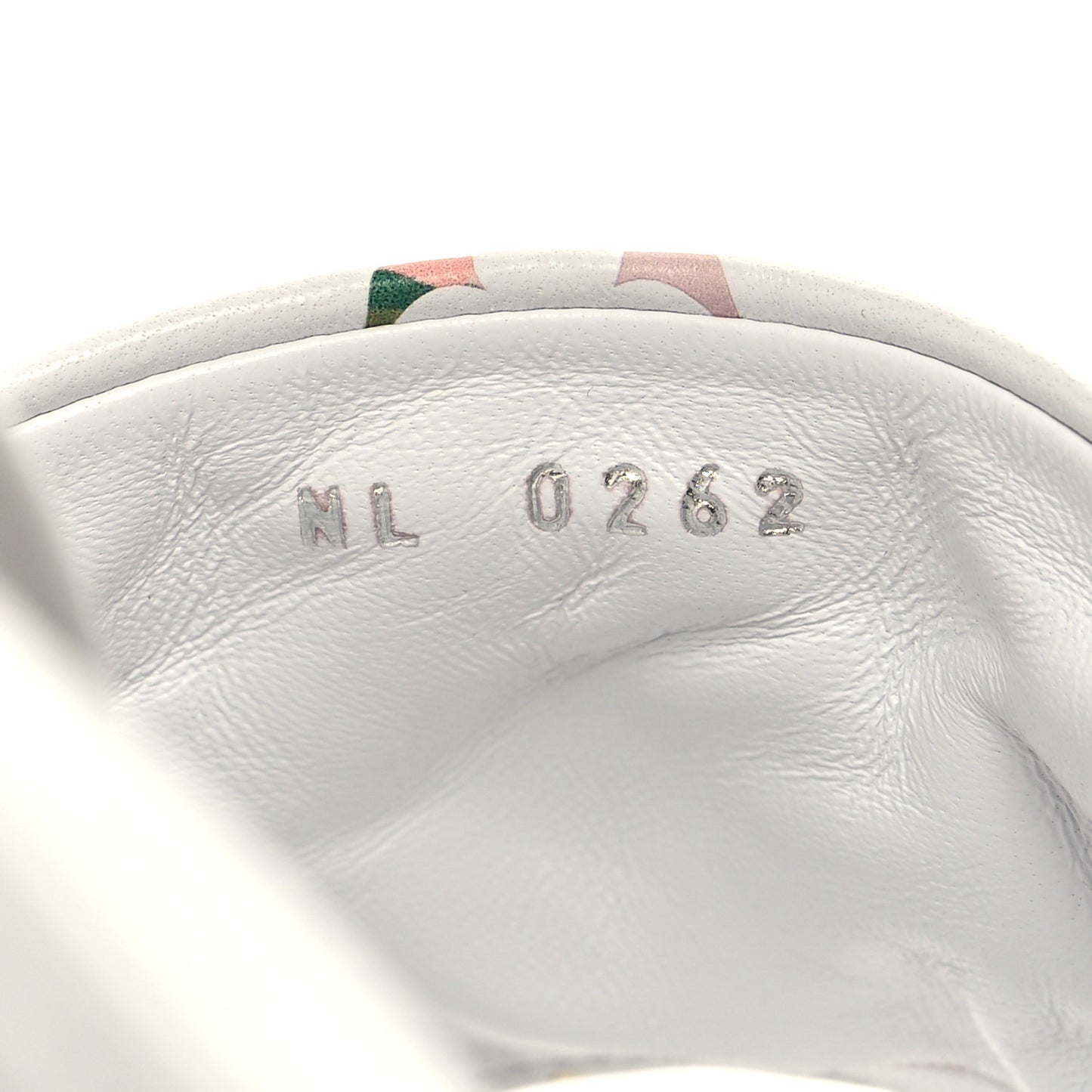 Lambskin Embossed Monogram Watercolor Neo Revival 95mm Mules 41 White Multicolor