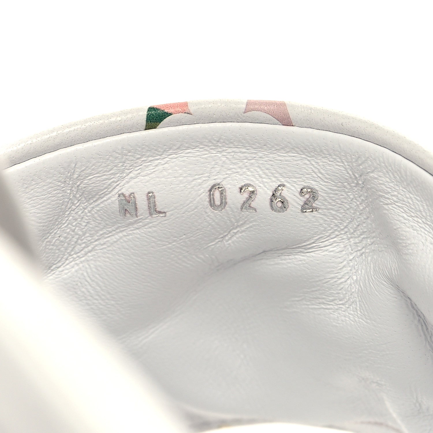 Louis Vuitton Lambskin Embossed Monogram Watercolor Neo Revival 95mm Mules 41 White Multicolor 6 of 8