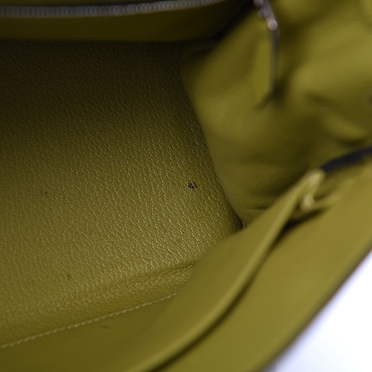 Hermes Togo Kelly Retourne 32 Vert Chartreuse 12 of 14