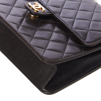 Chanel Lambskin Quilted Small Single Flap Black 4 of 9