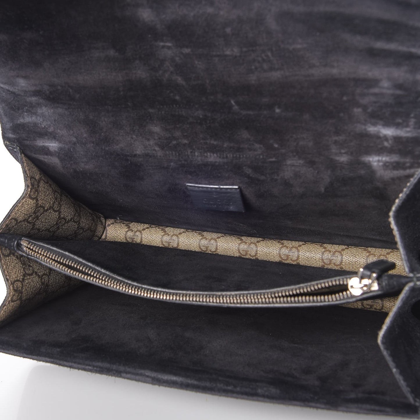 GG Supreme Monogram Small Dionysus Shoulder Bag Black