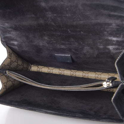 Gucci GG Supreme Monogram Small Dionysus Shoulder Bag Black 6 of 18