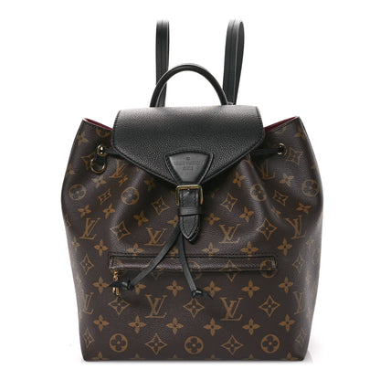 Louis Vuitton Monogram Montsouris PM Black 1 of 12