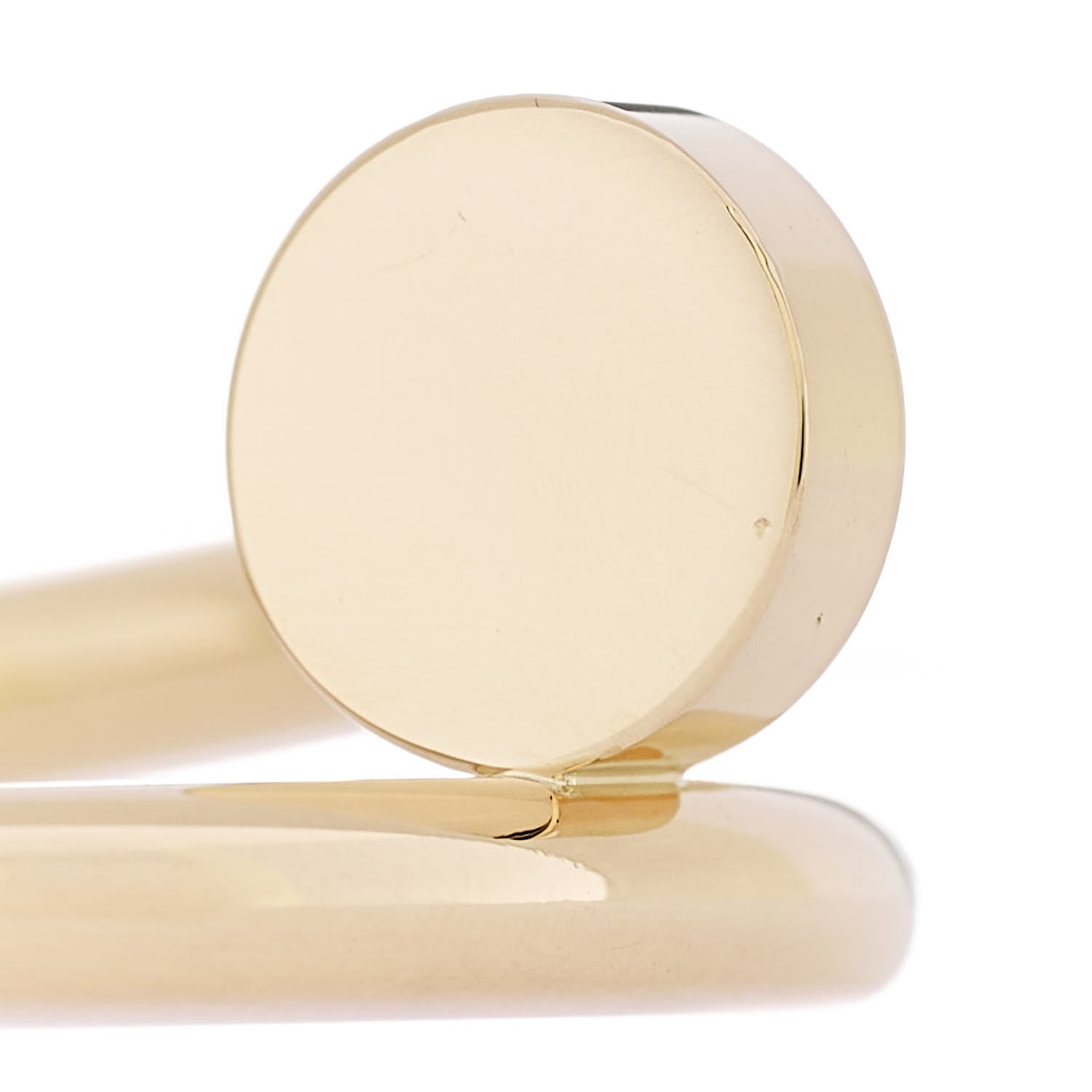 Cartier 18K Yellow Gold Juste Un Clou Ring 55 7.25 4 of 6