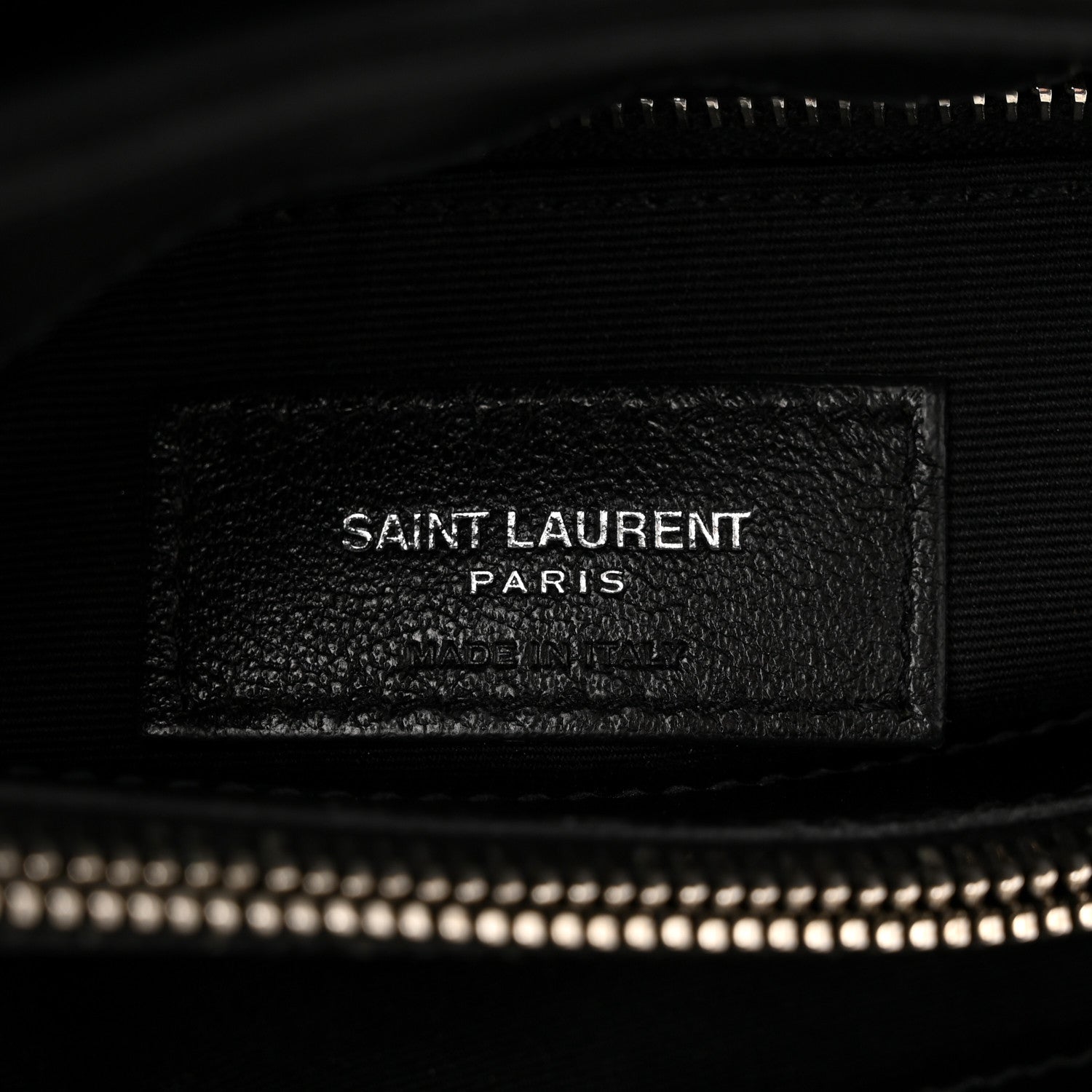 Saint Laurent Calfskin Y Quilted Monogram Medium Loulou Chain Satchel Black 6 of 10