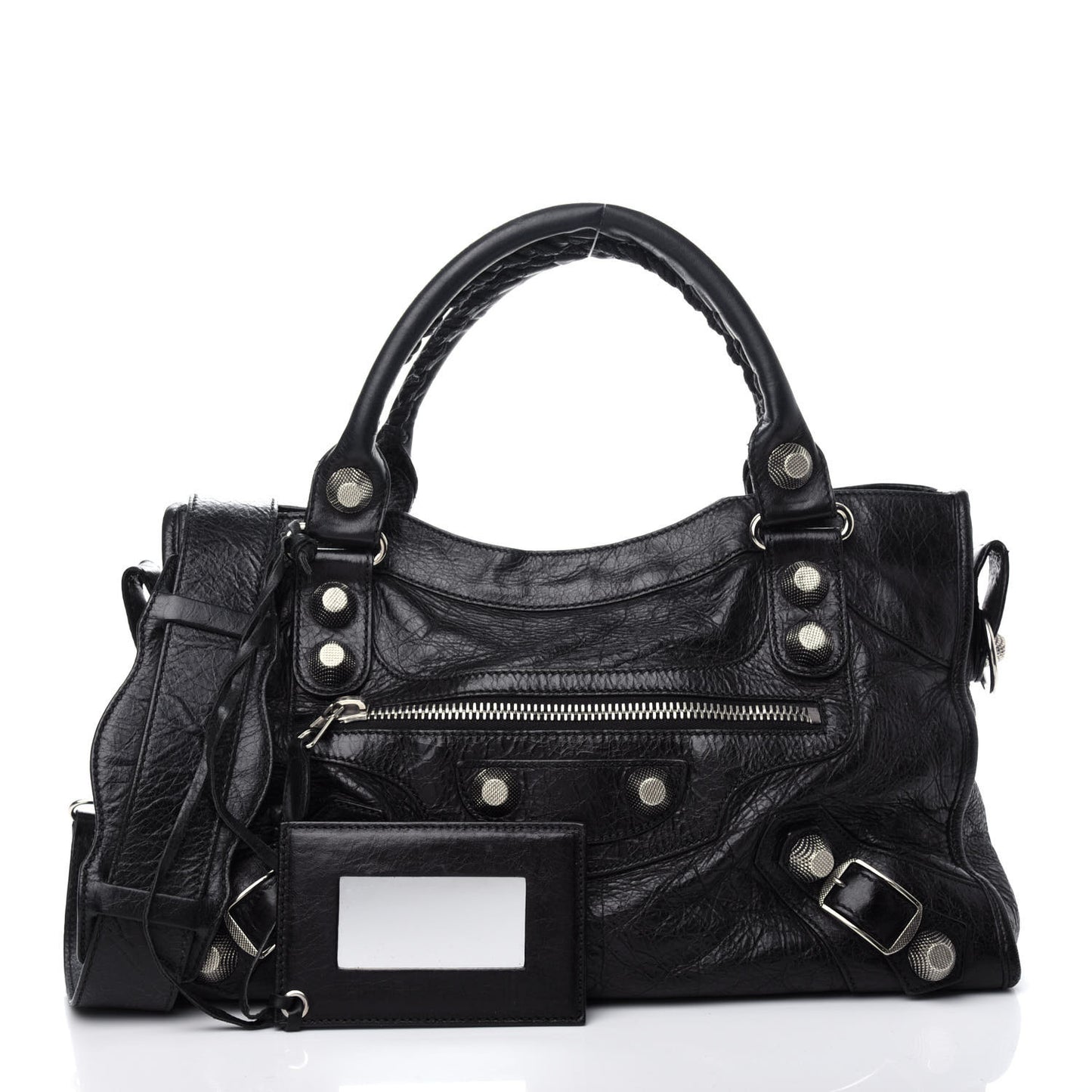 Agneau Giant 21 Silver Hardware City Black