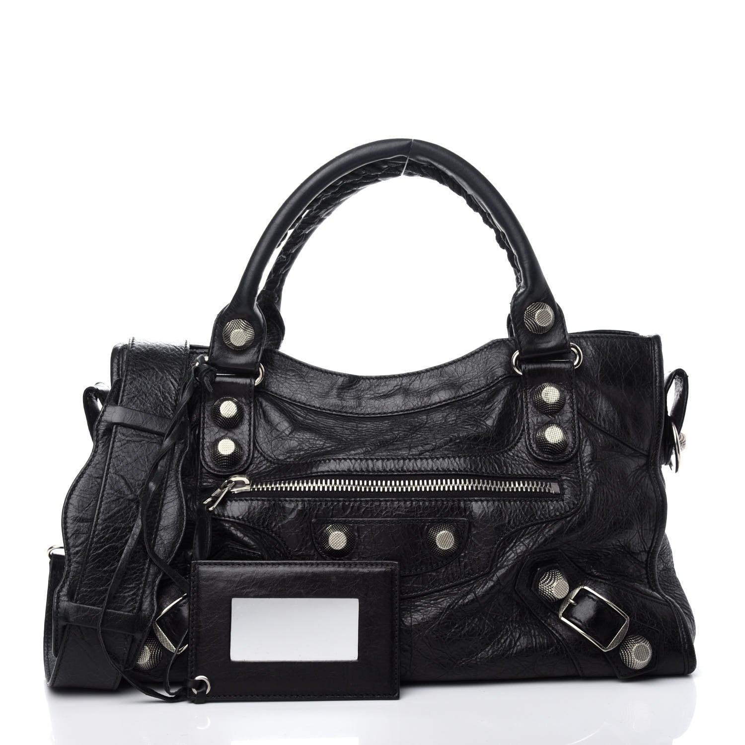 Balenciaga Agneau Giant 21 Silver Hardware City Black 3 of 11