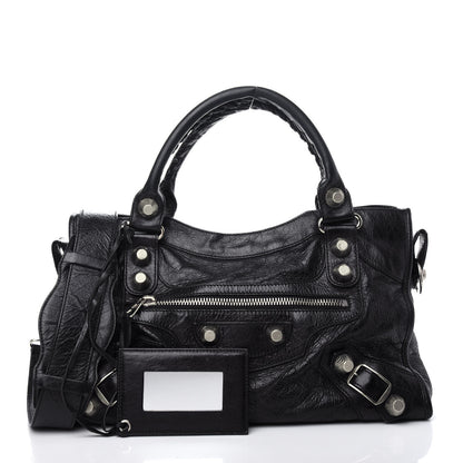 Balenciaga Agneau Giant 21 Silver Hardware City Black 3 of 11