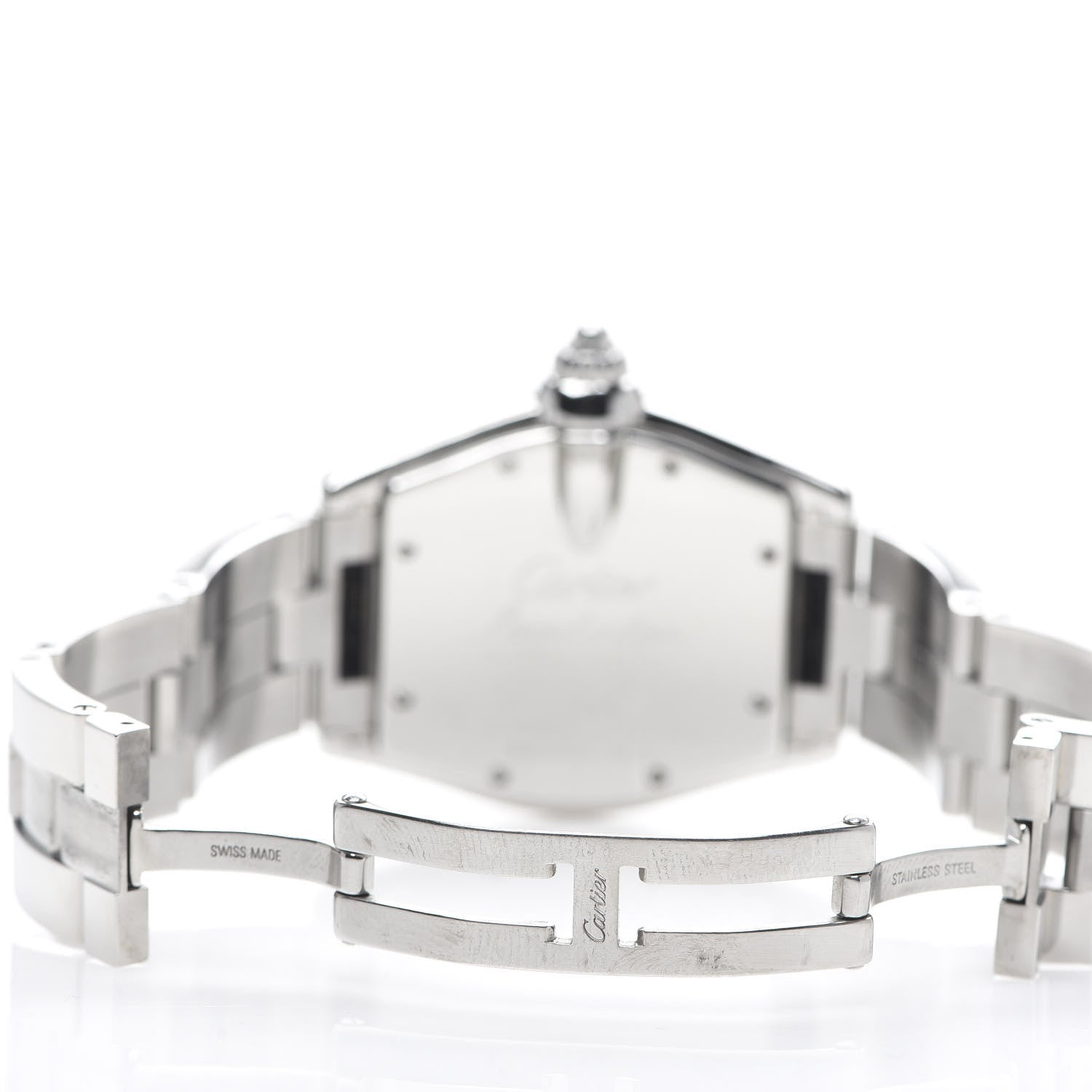 Cartier Stainless Steel 37mm Roadster Automatic Watch 5 of 5