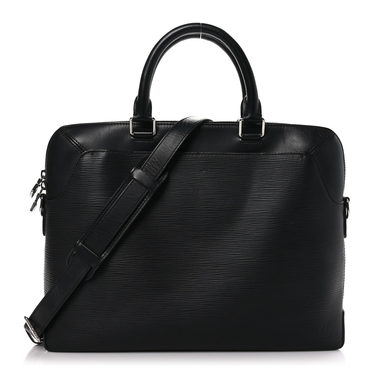 Louis Vuitton Epi Oliver Briefcase Black 1 of 12