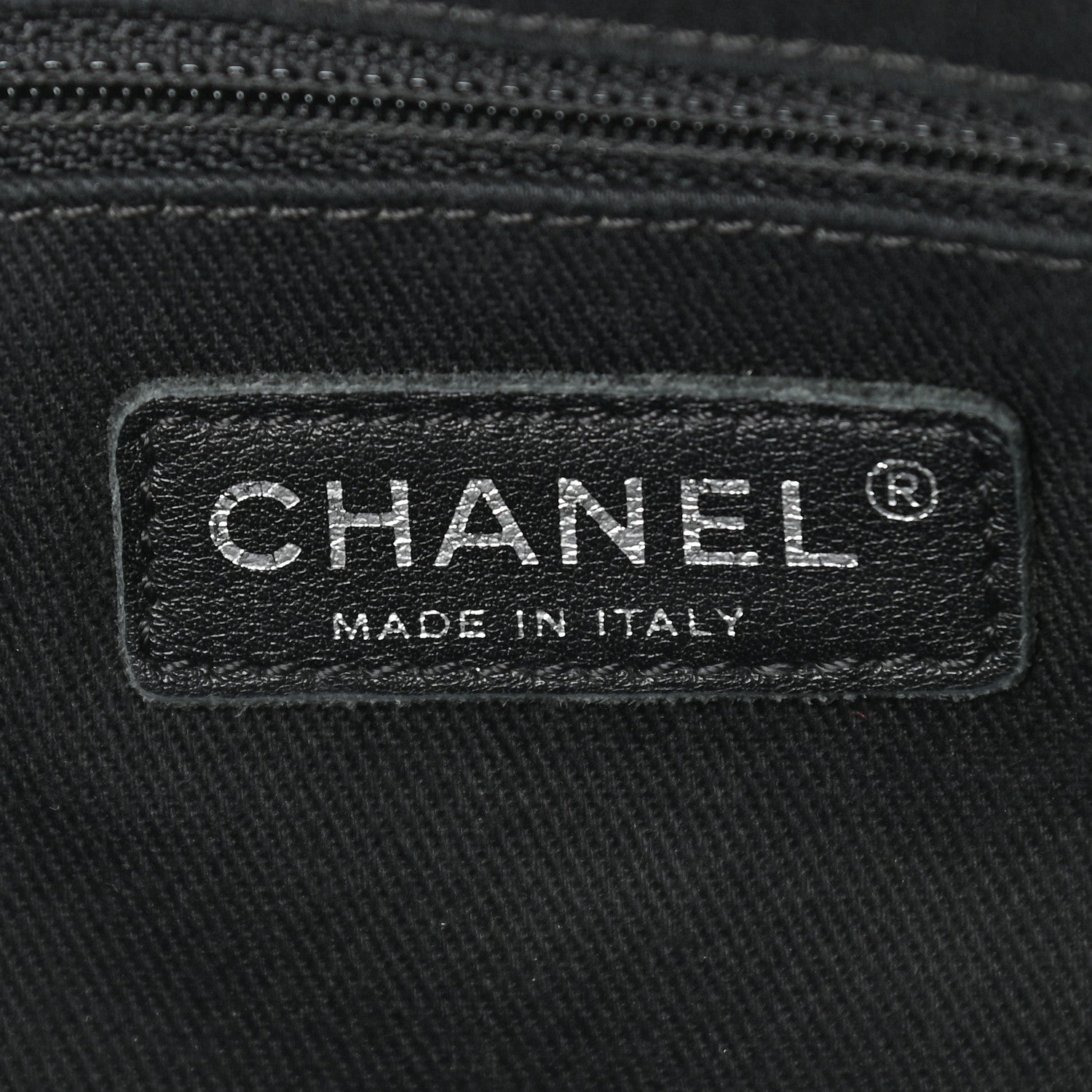 Chanel Caviar Quilted CC Timeless Soft Tote Black 6 of 10